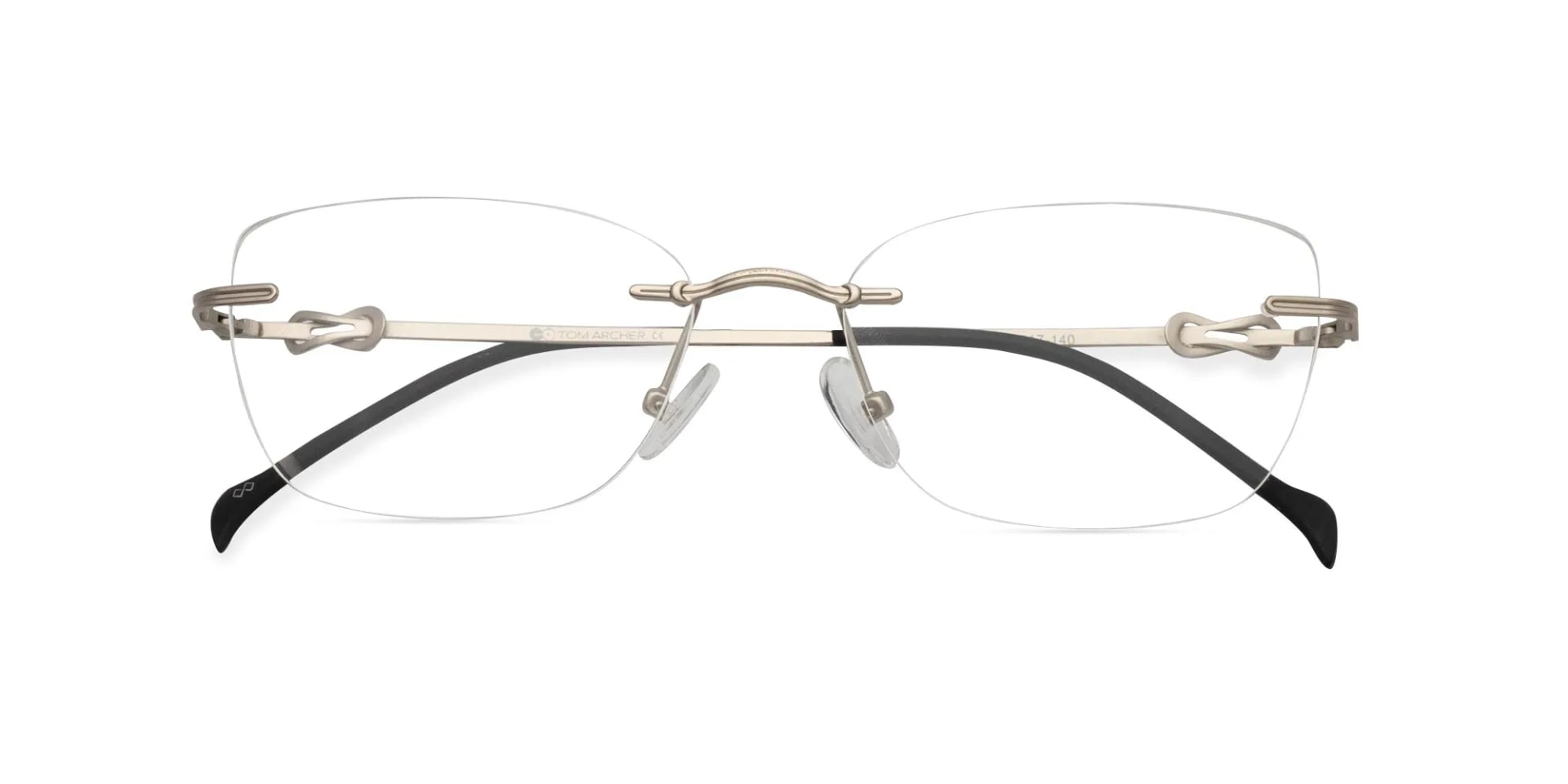 Womens Designer Rimless Glasses-2