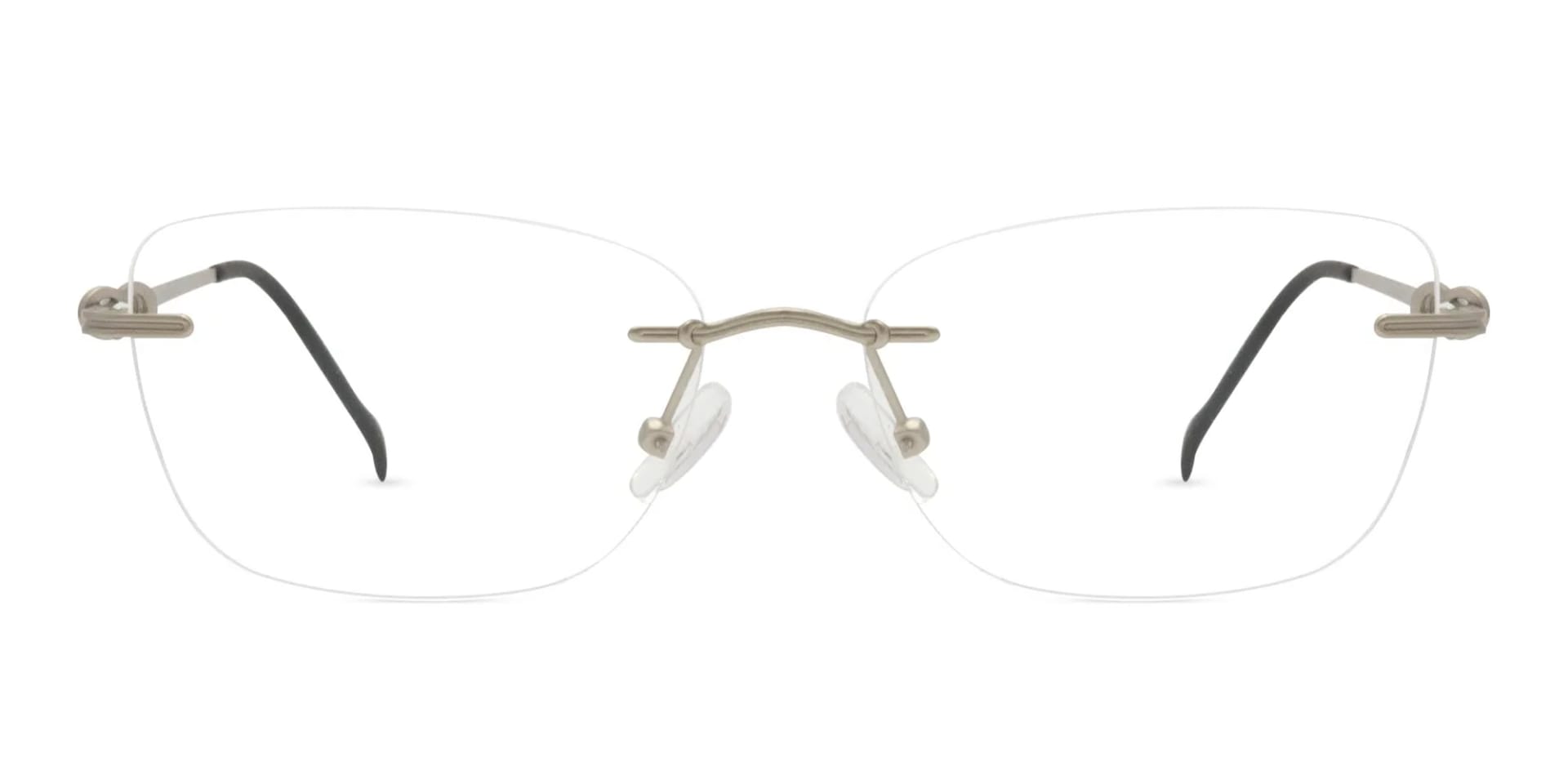 Womens Designer Rimless Glasses-2