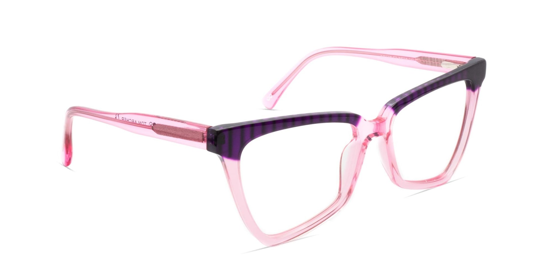 Two Tone Cat Eye Glasses-2
