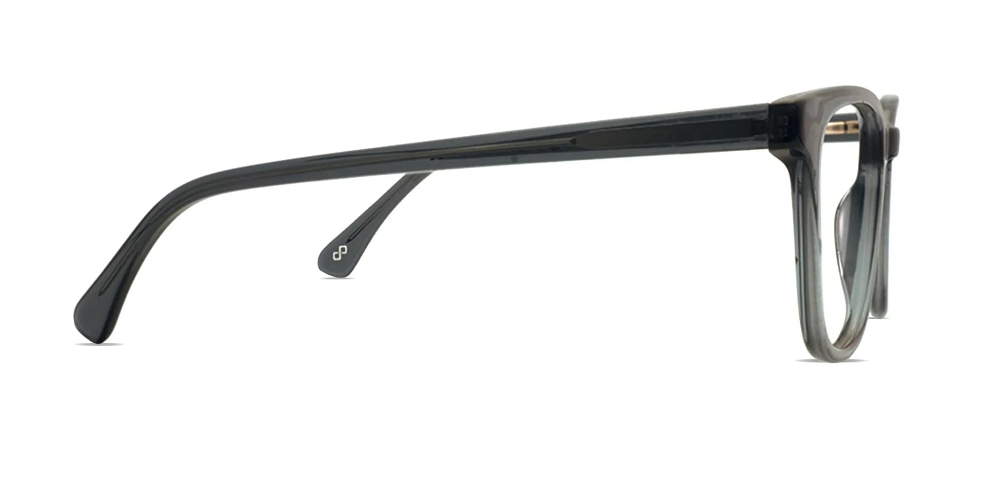 Dusty Blue Square Glasses-2