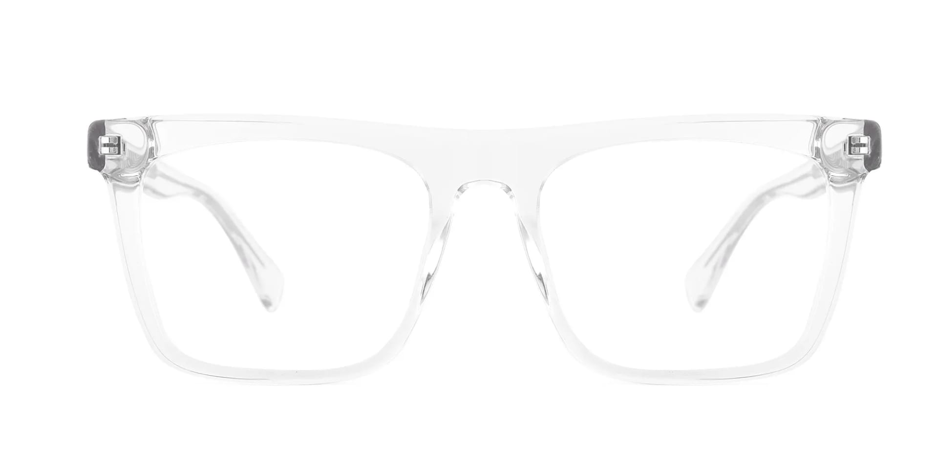 Clear Rectangular Glasses-2