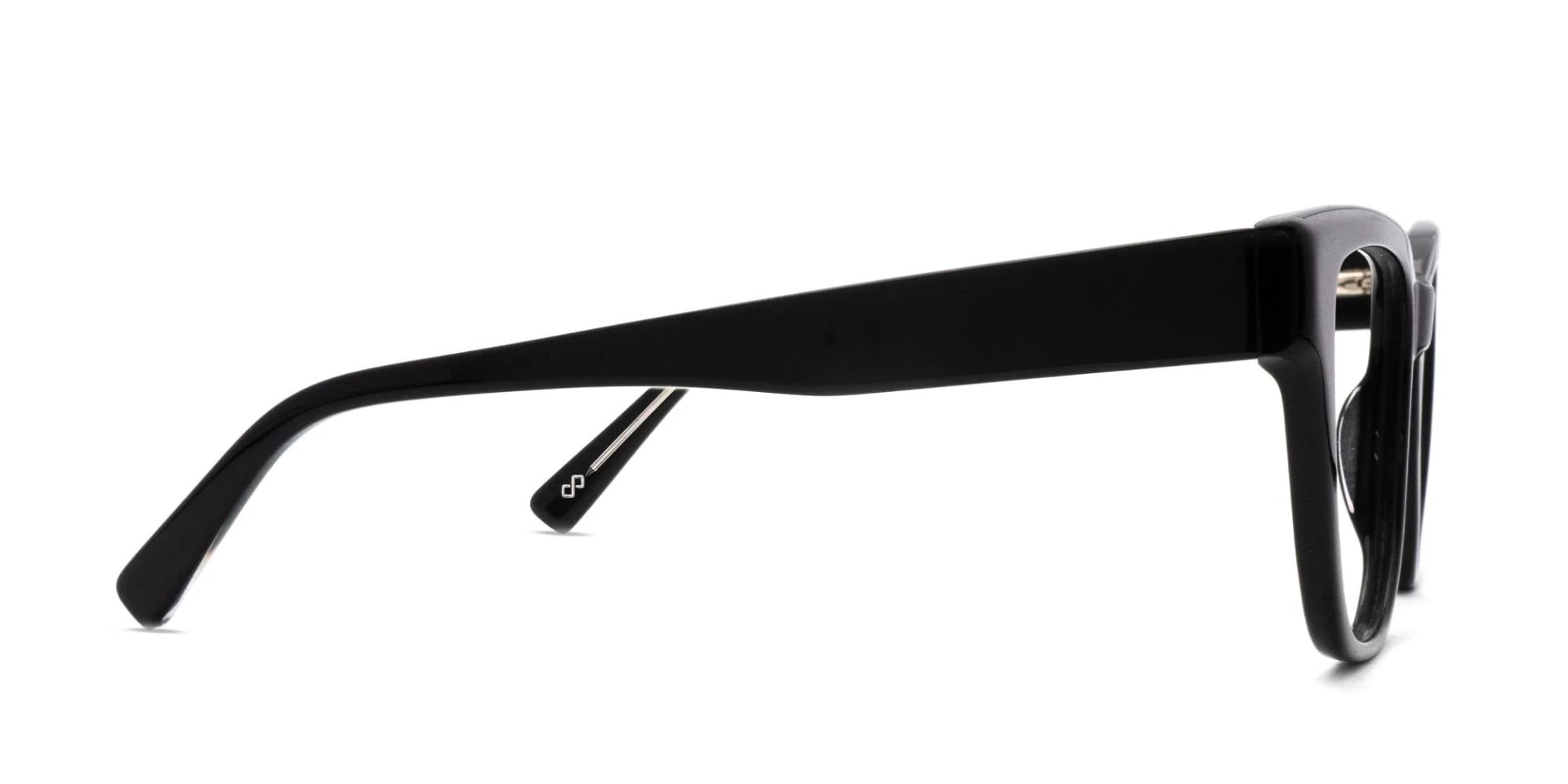 Square Black Sunglasses for Men and Women-2