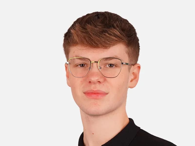 Designer Metal Frame Glasses-2