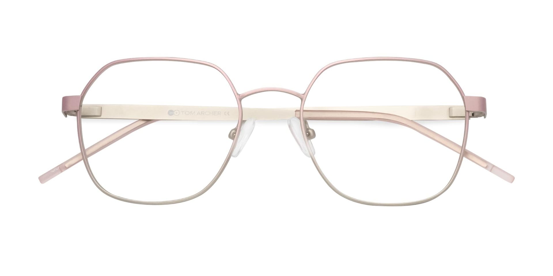 Pink Hexagon Glasses-6