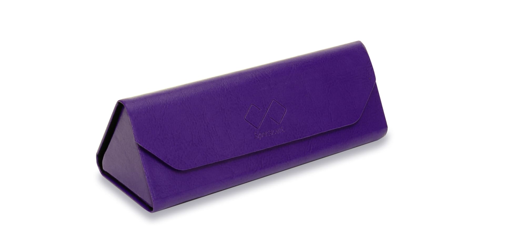 Fold up Purple Eyeglasses Case-3