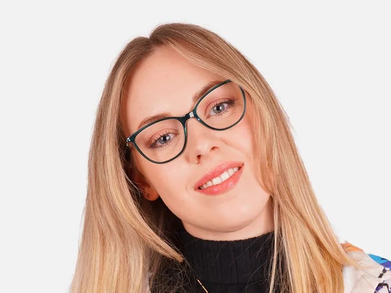 Cat Eye Anti Glare Glasses-2