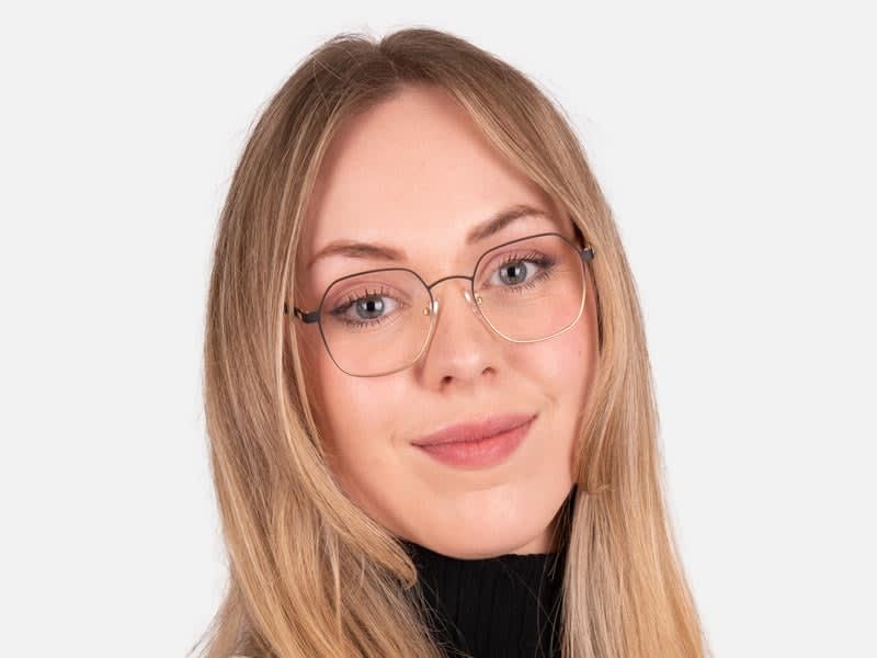Hexagon Gold Glasses-51