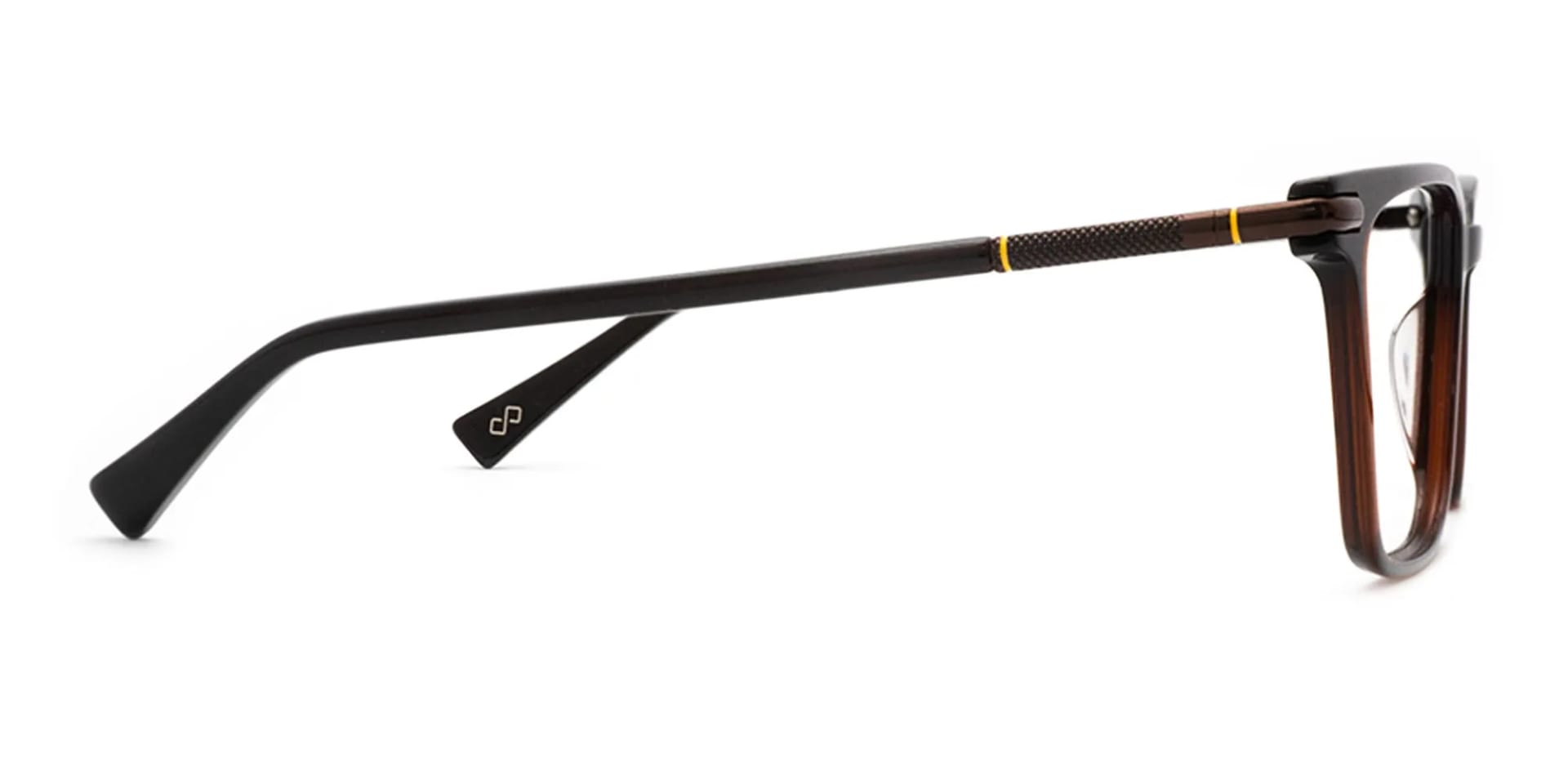 brown square frame glasses-2