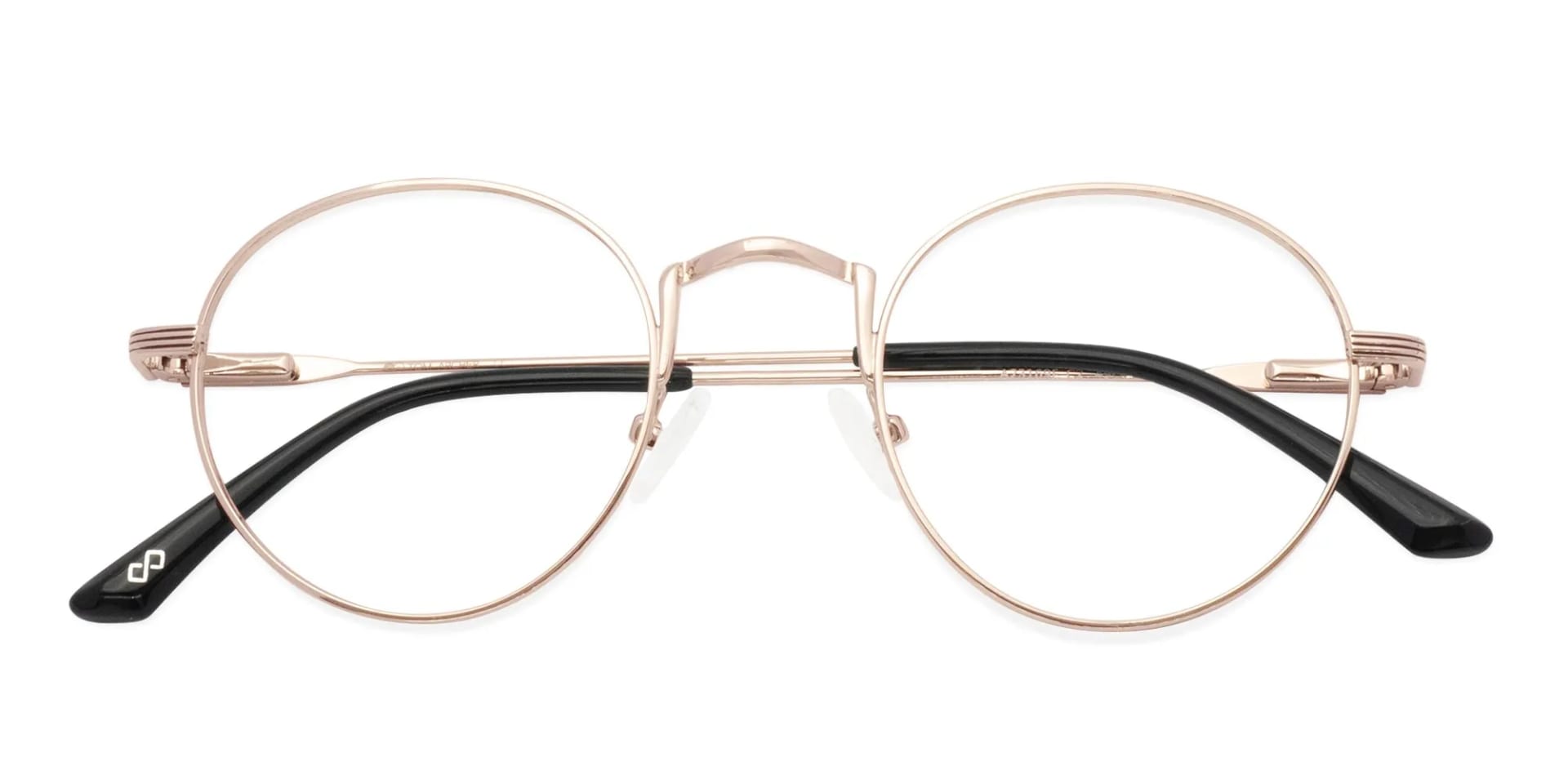 Gold Round Wire Glasses-2