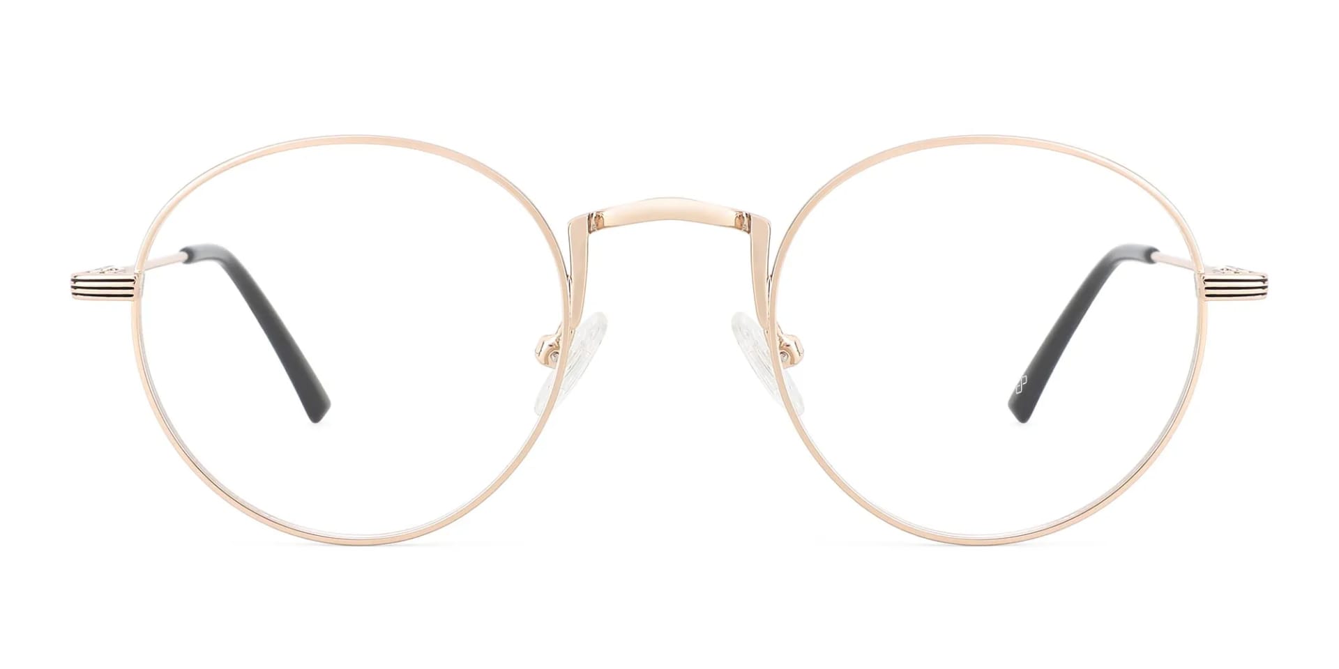 Gold Round Wire Glasses-2