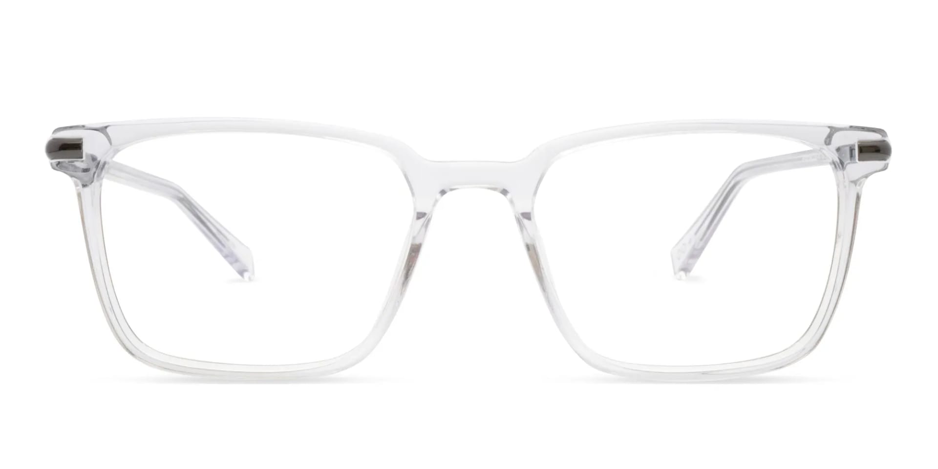 Square Frame Clear Glasses-2