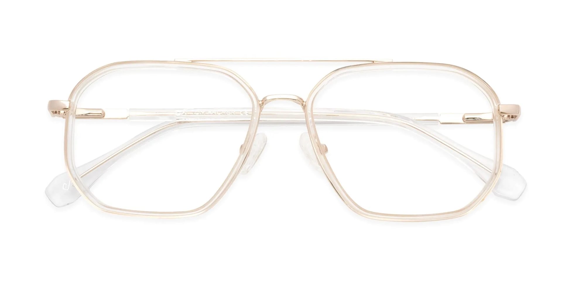 Double Bridge Glasses Frame-2