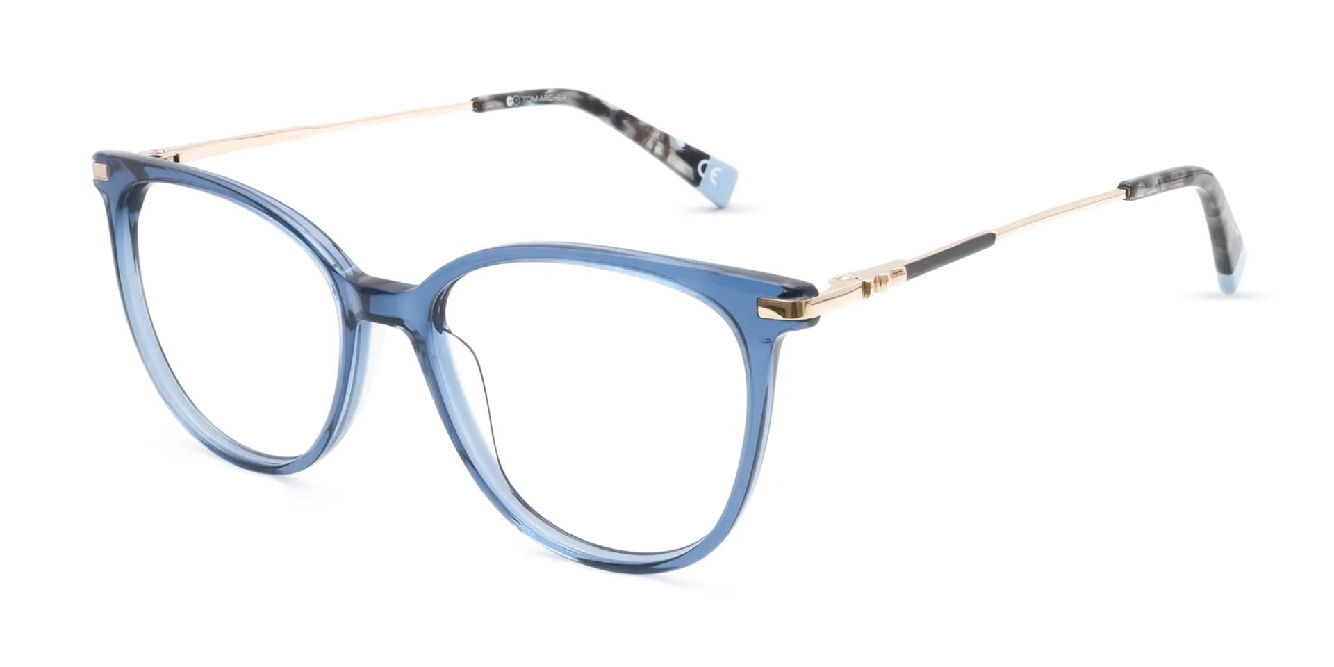 Round Cat Eye Eyeglasses-2