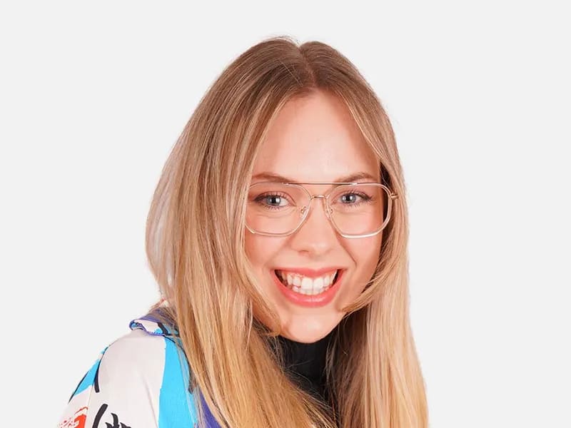 Double Bridge Glasses Frame-2