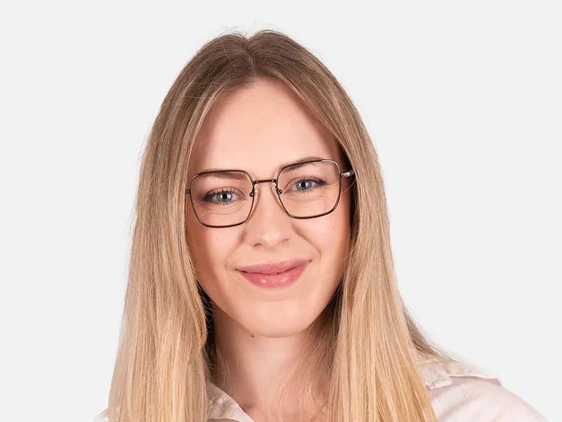 Square Wire Frame Glasses-2
