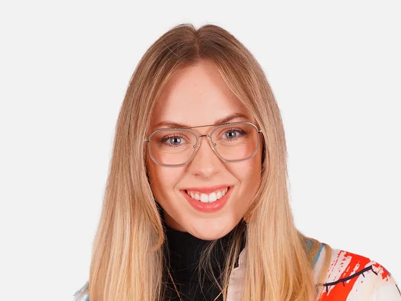 Double Nose Bridge Glasses-2