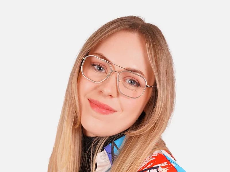 Double Nose Bridge Glasses-2