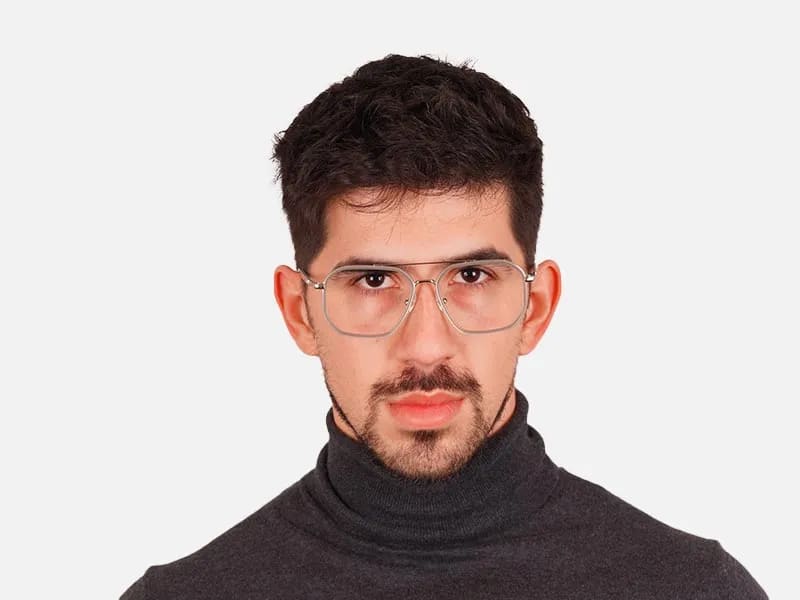 Double Nose Bridge Glasses-2