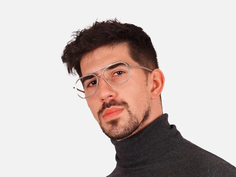 Double Nose Bridge Glasses-2