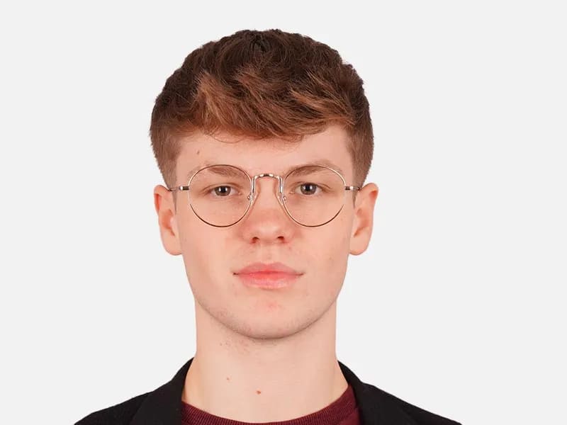Gold Round Wire Glasses-2