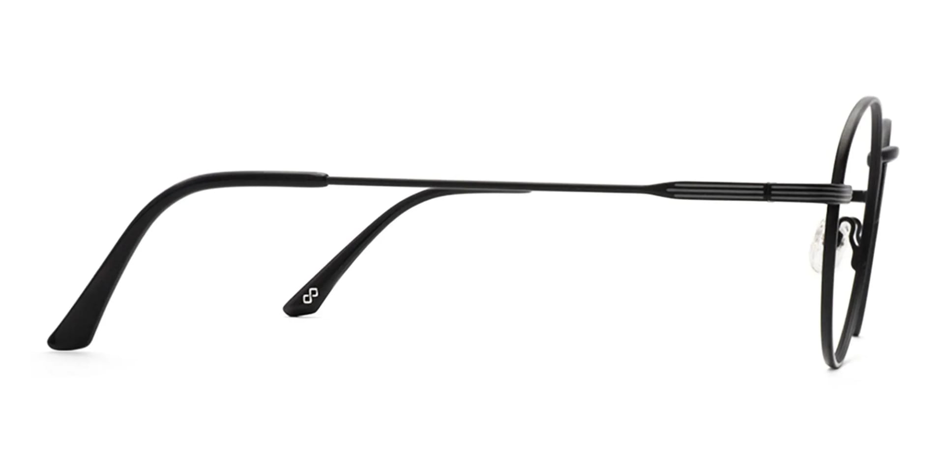 Black Wire Frame Glasses-2