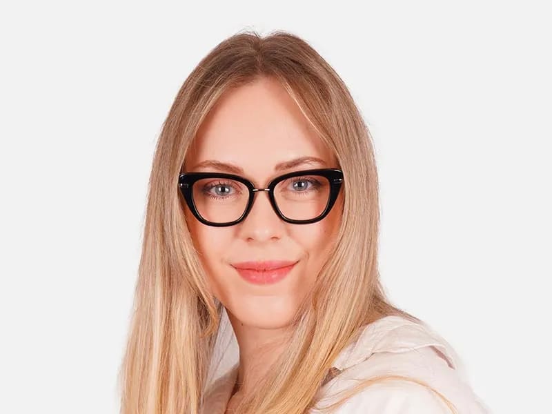 Black Glasses For Women-2