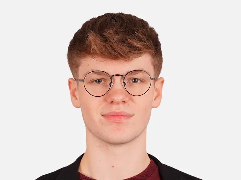 Black Wire Frame Glasses-2