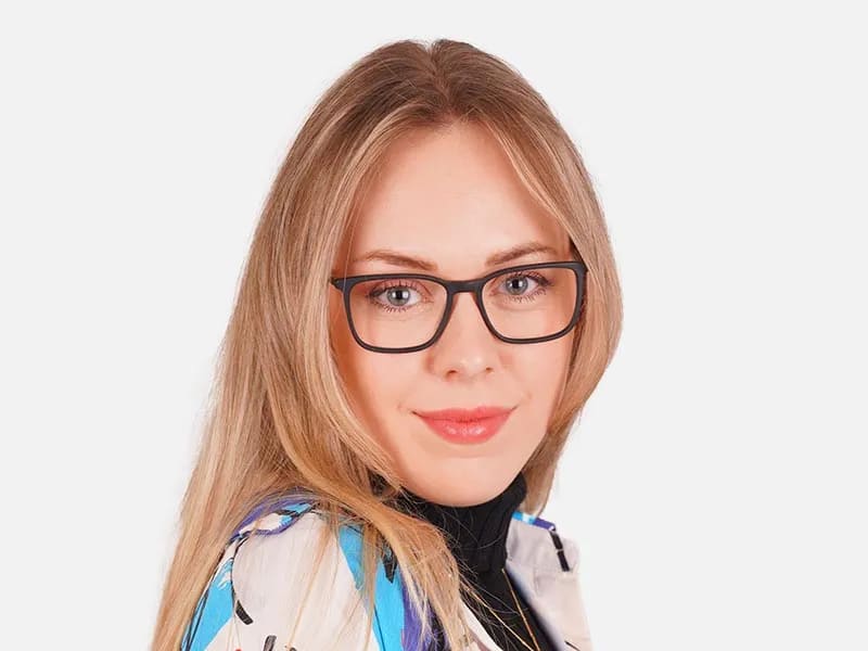Rectangular Rimmed Glasses-2