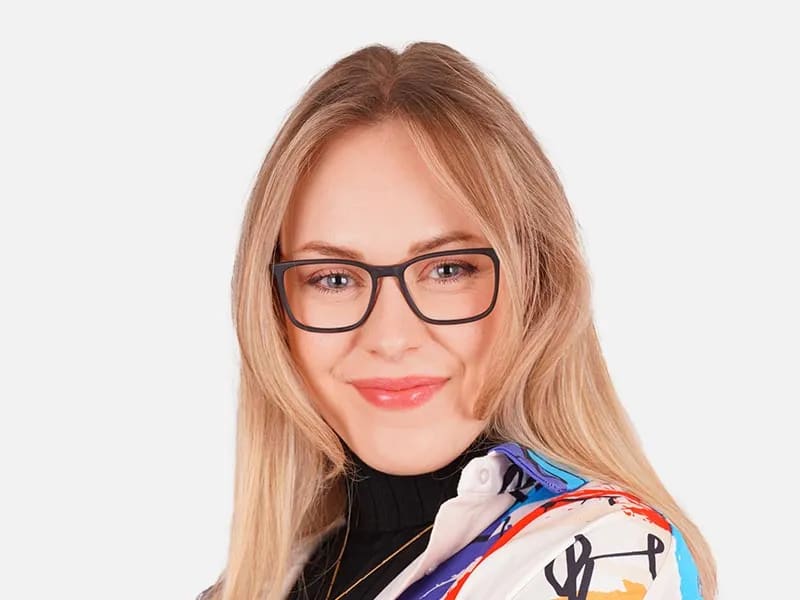 Rectangular Rimmed Glasses-2