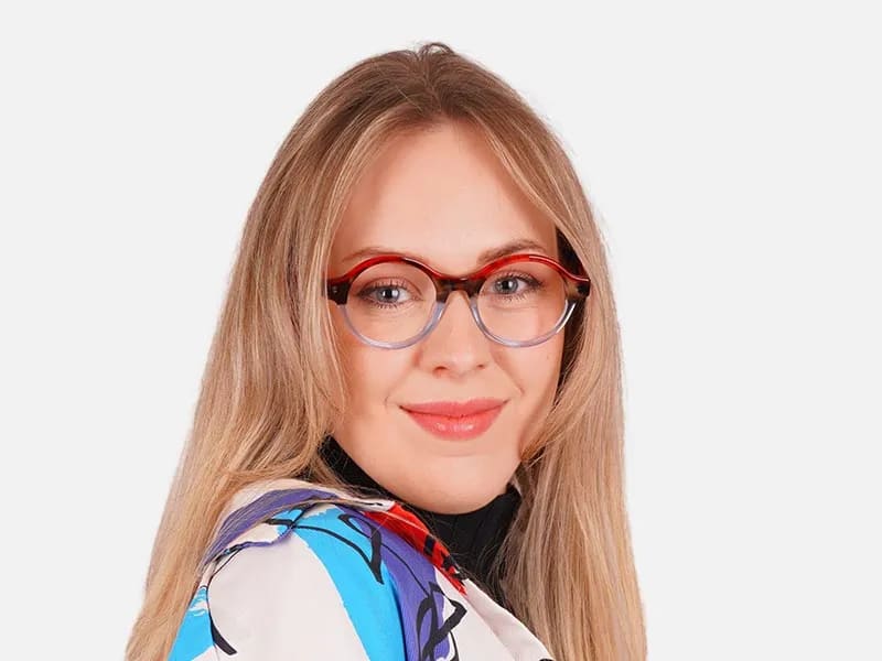 Designer Round Glasses-2