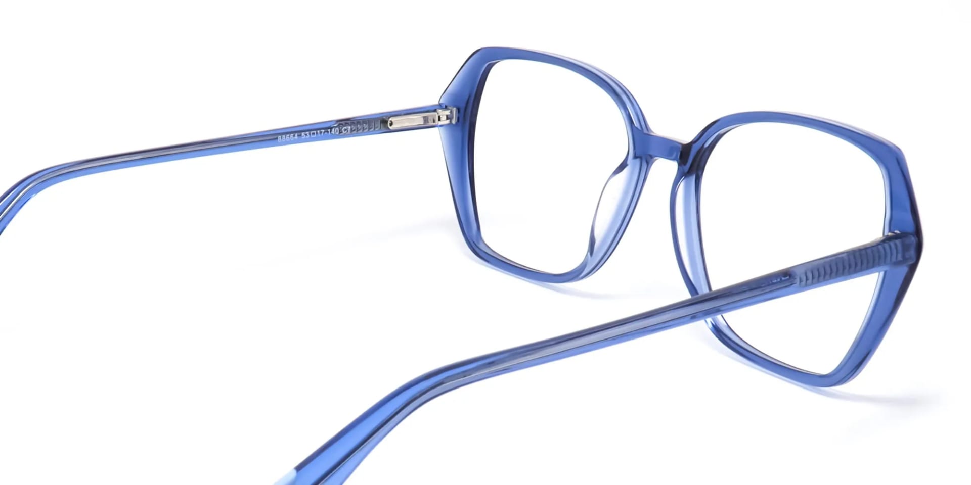 Blue Butterfly Glasses-2