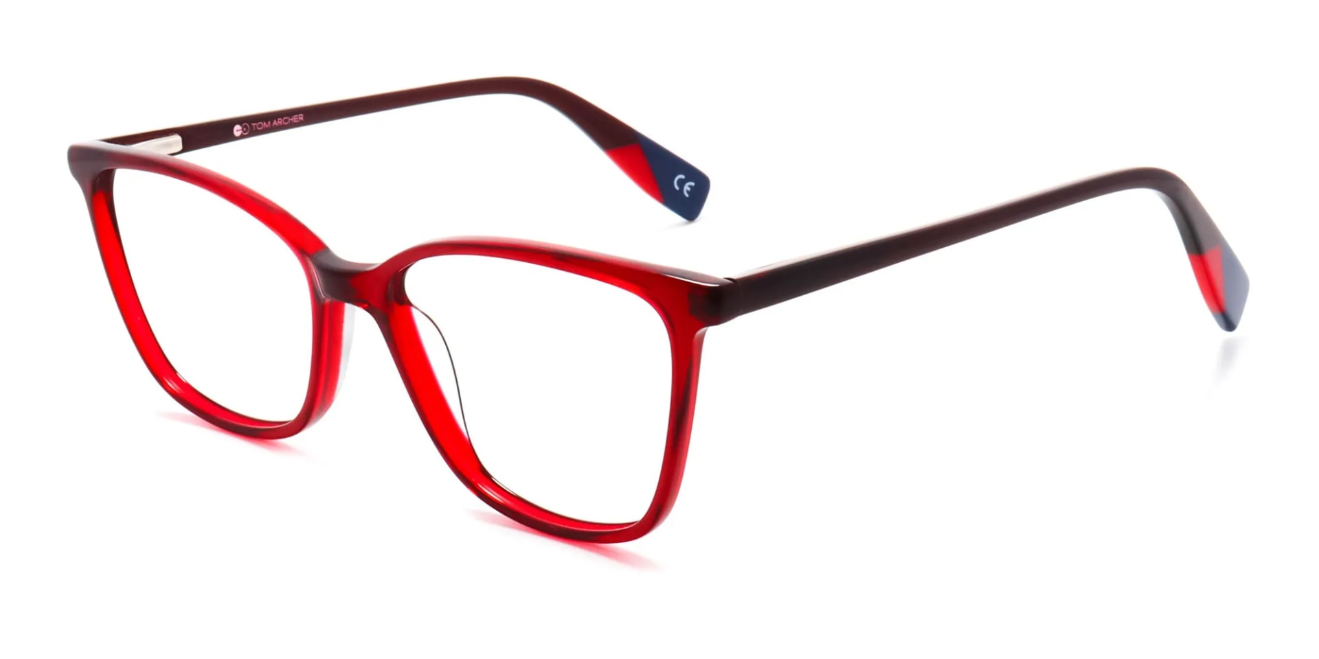 Red Butterfly Glasses - 2