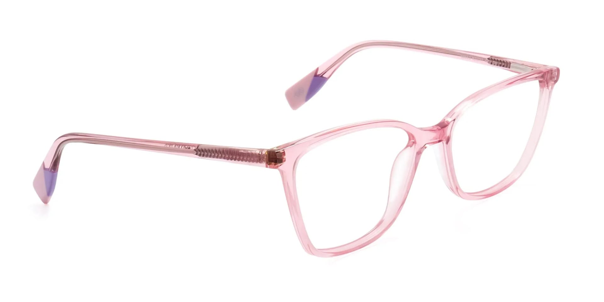 Crystal Pink Butterfly Glasses - 2