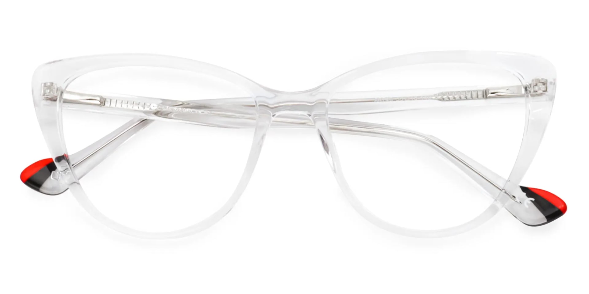 Clear Cat Eye Reading Glasses-2