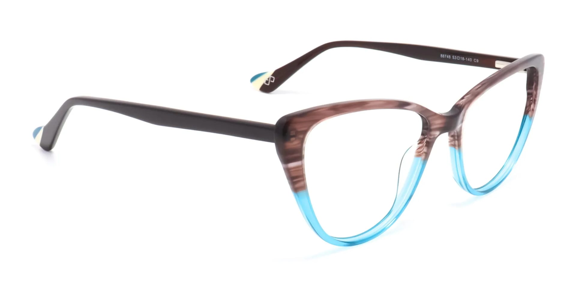 dual tone cateye glasses-2