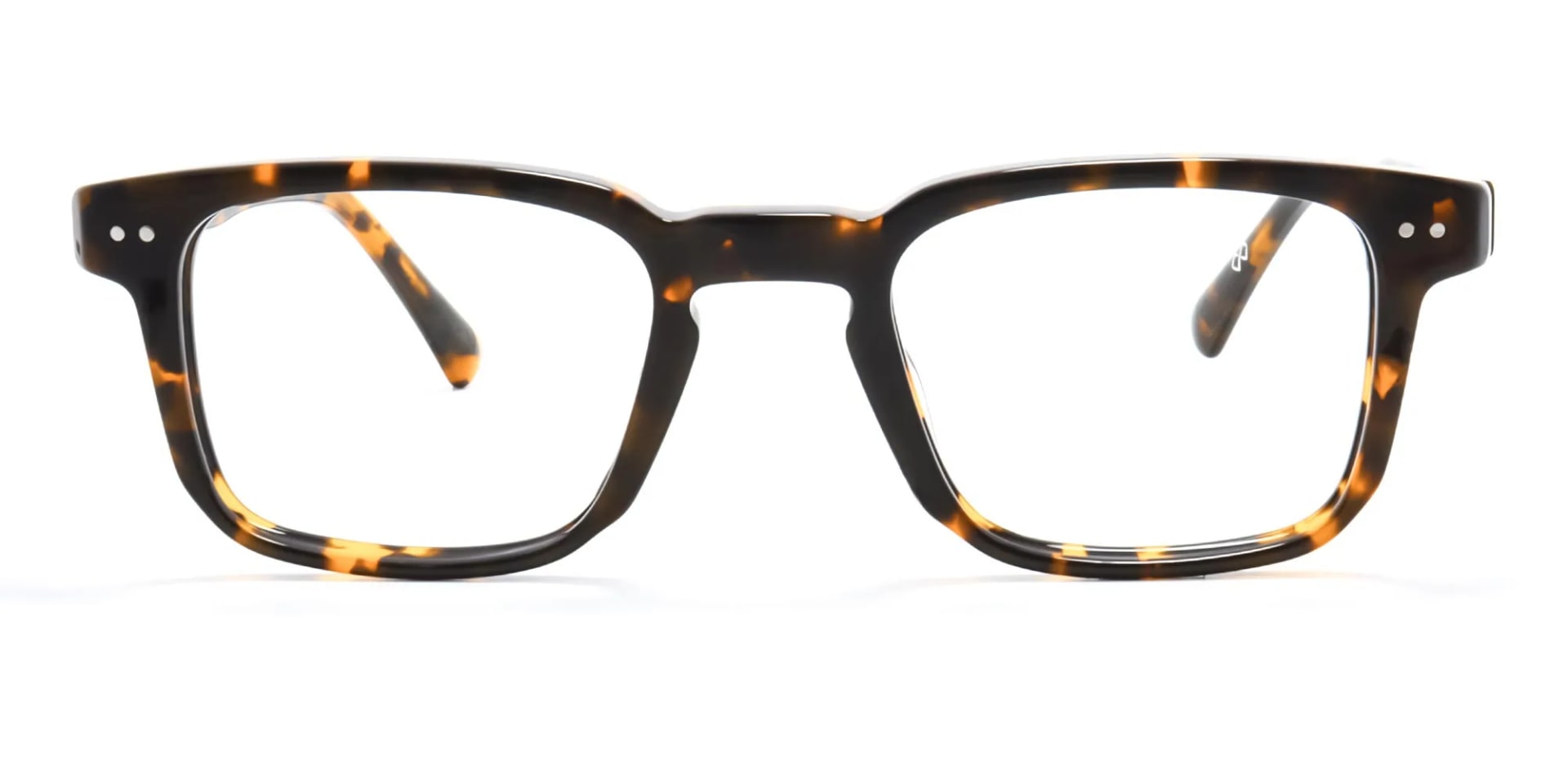 square tortoise shell eyeglasses-2