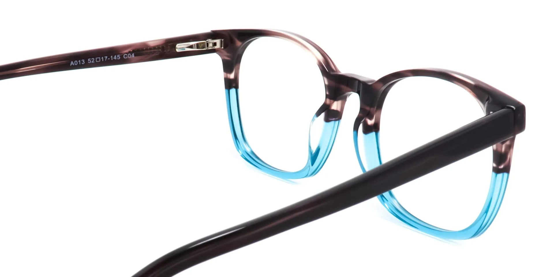 Brown Dual Tone round glasses-2