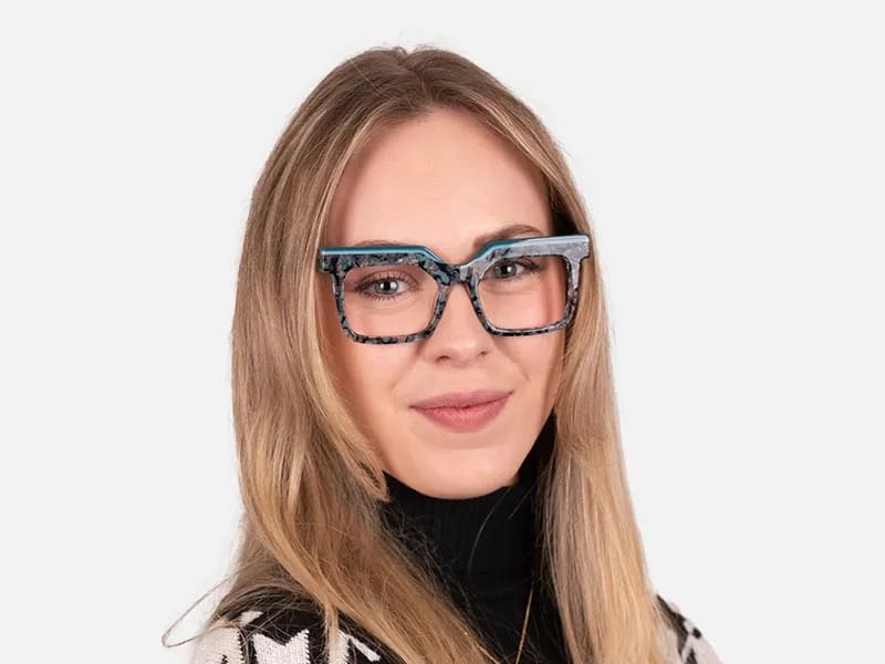 Designer Thick Frame Glasses-2