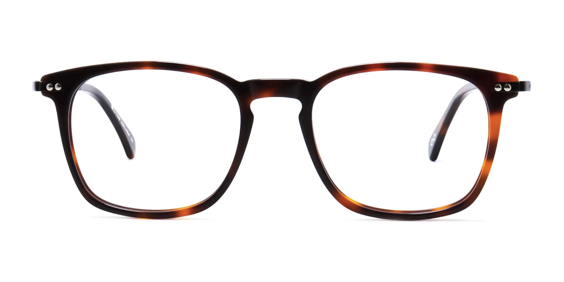 square tortoise shell eyeglasses-2