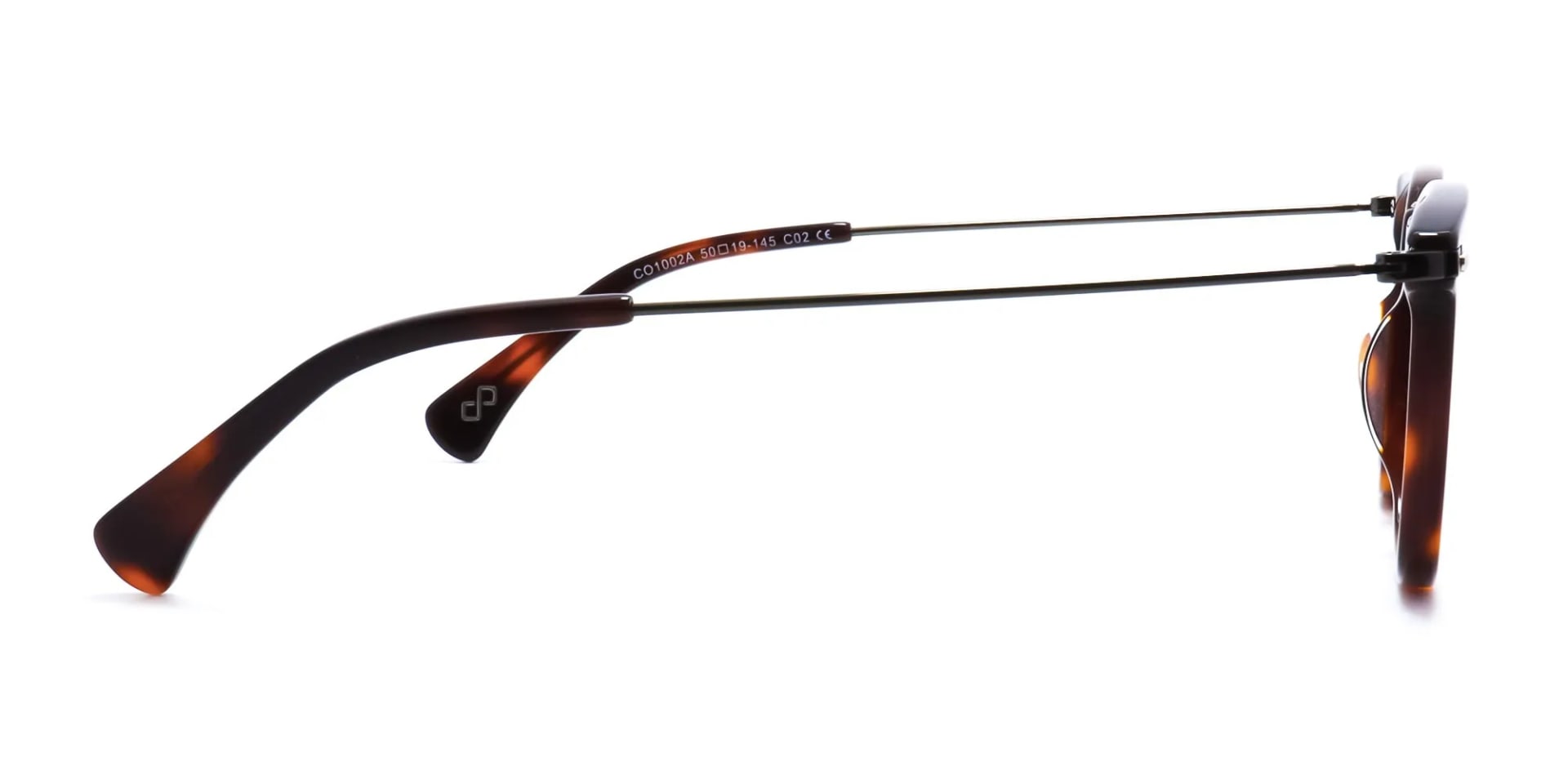 square tortoise shell eyeglasses-2