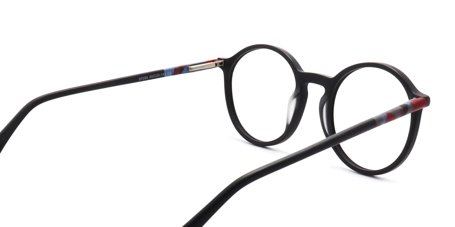 blue light blocking glasses round frame-2