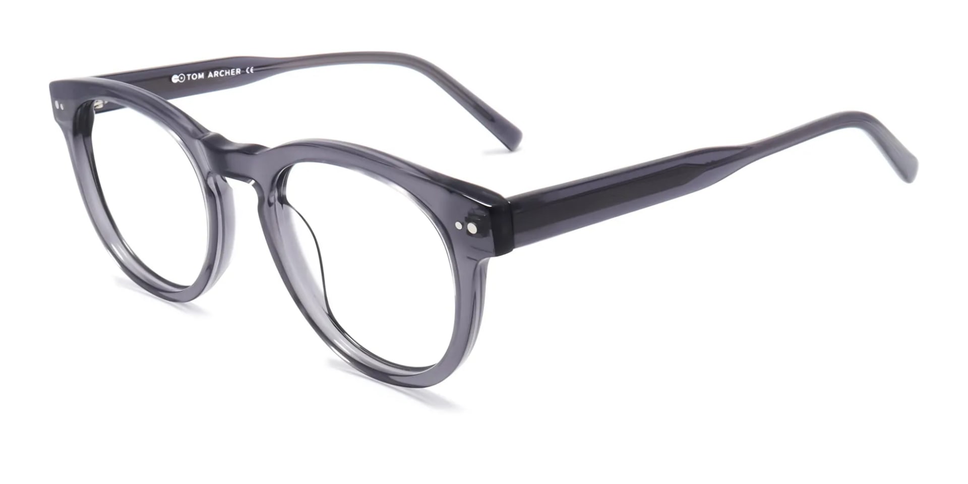 grey round acetate full rim glasses-2