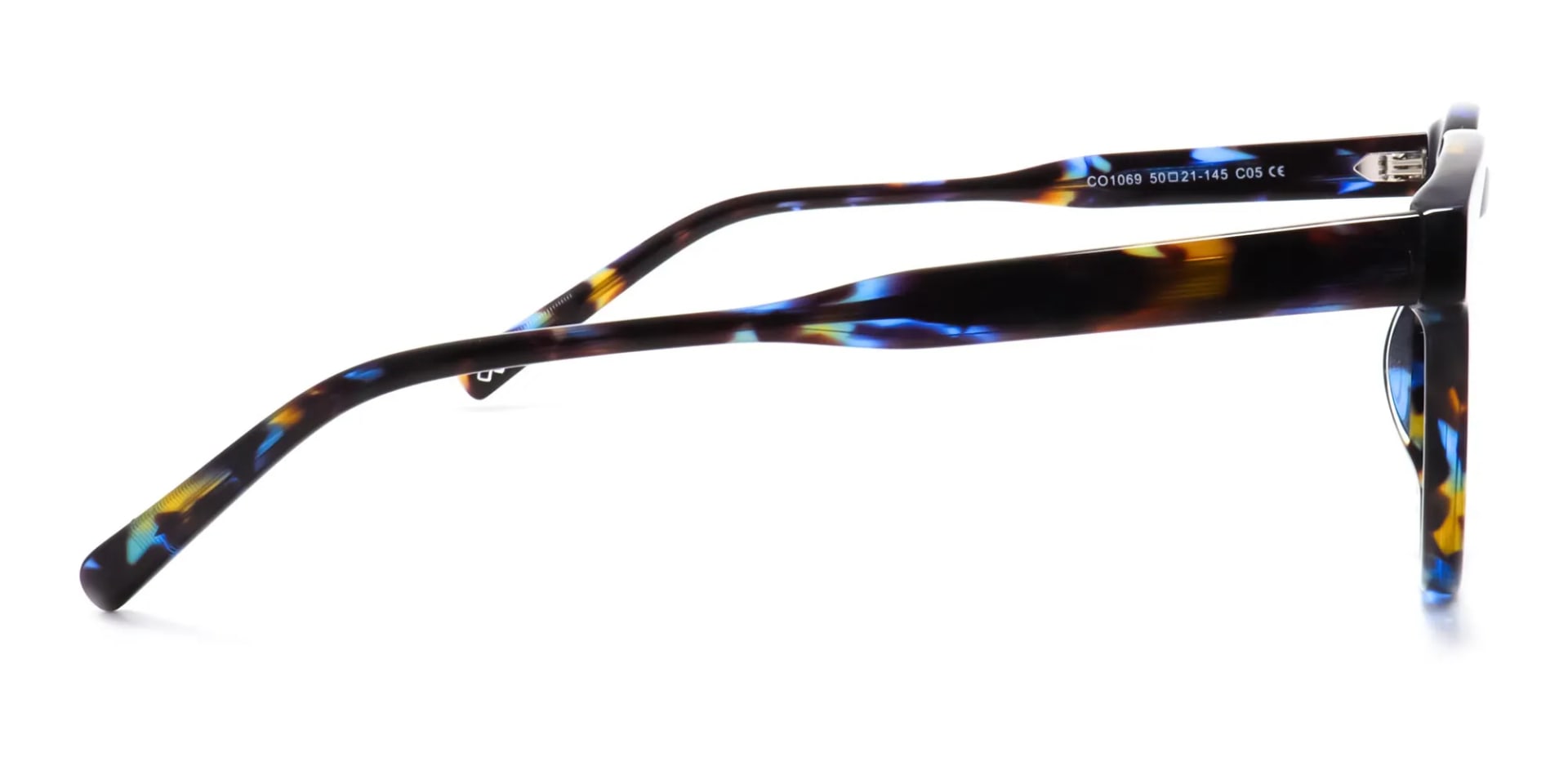 Blue Tortoise shell Glasses Frames-2