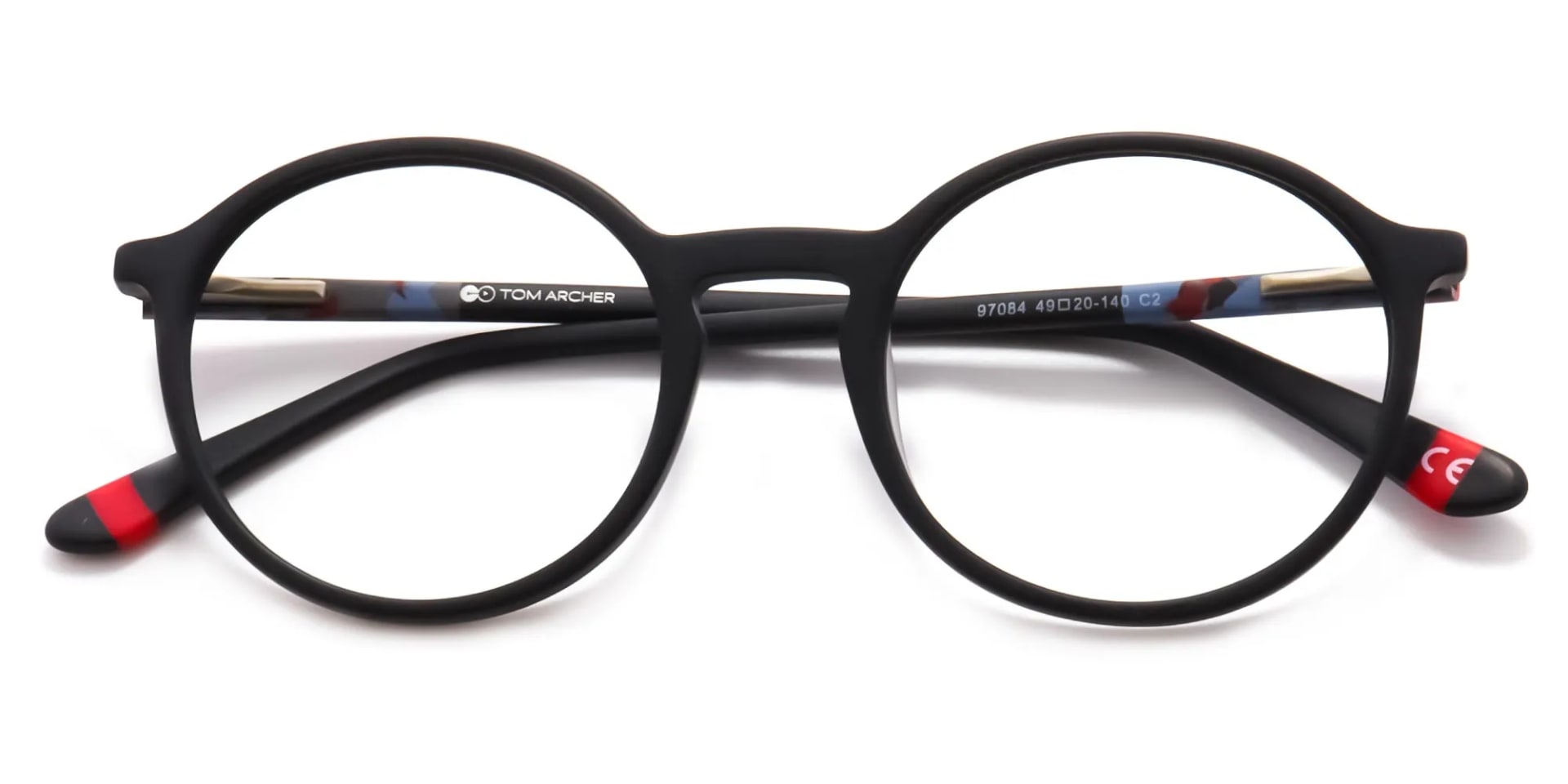 blue light blocking glasses round frame-2