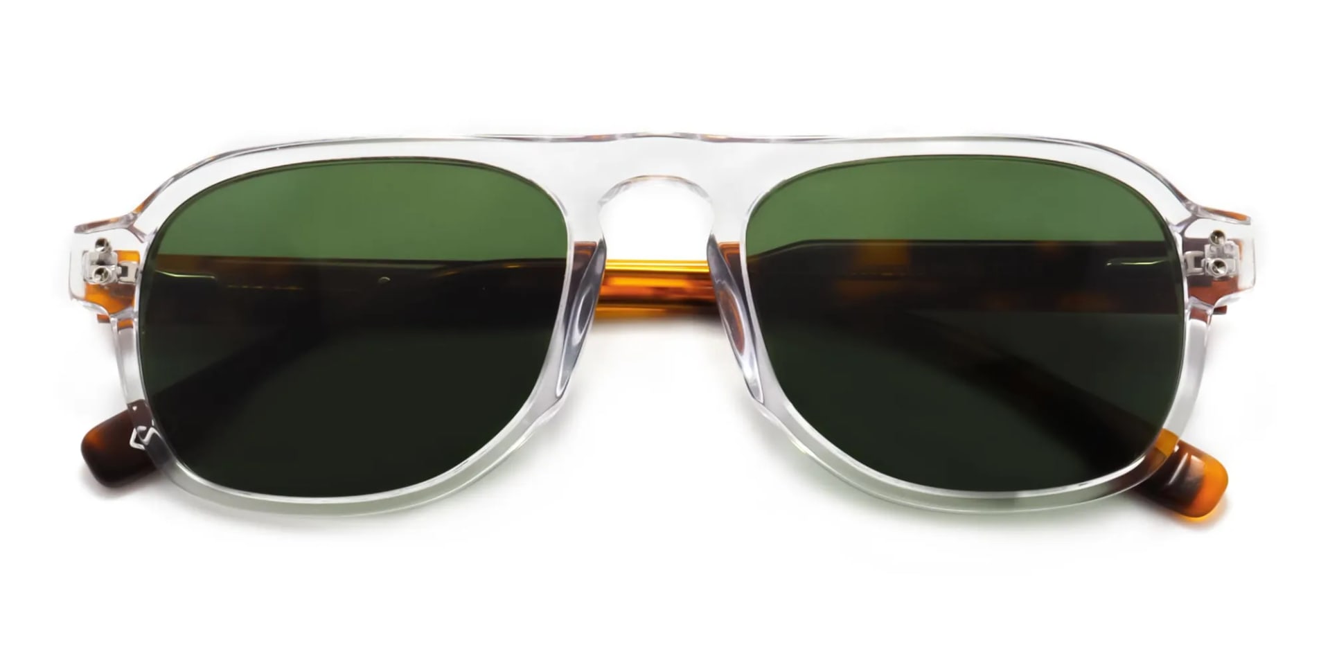Green Tortoise Shell Sunglasses-2