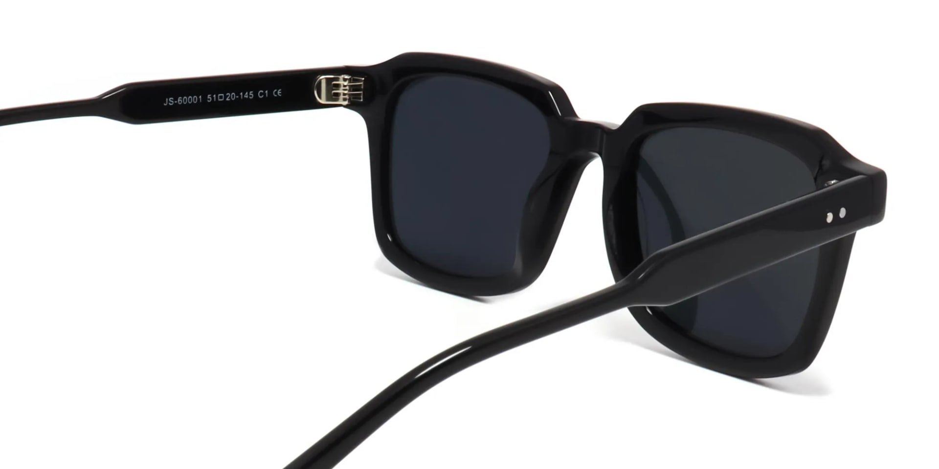 black square sunglasses for men & women-2