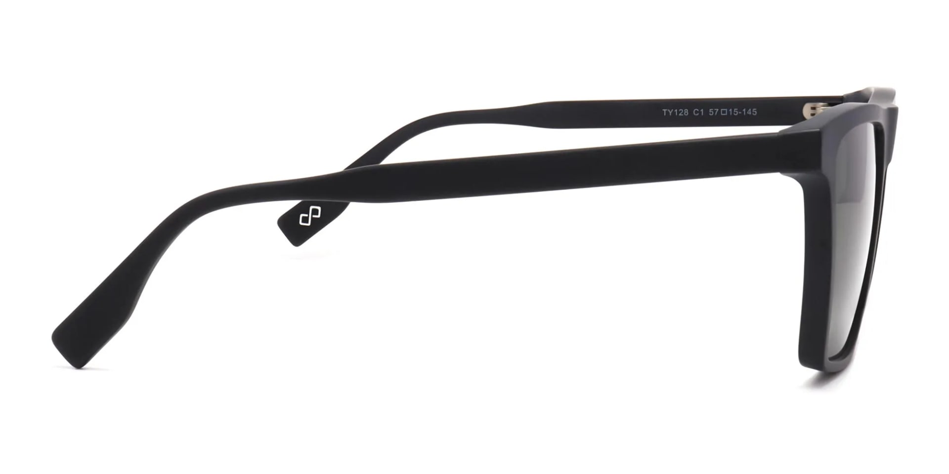Black Square Frame Sunglasses-2