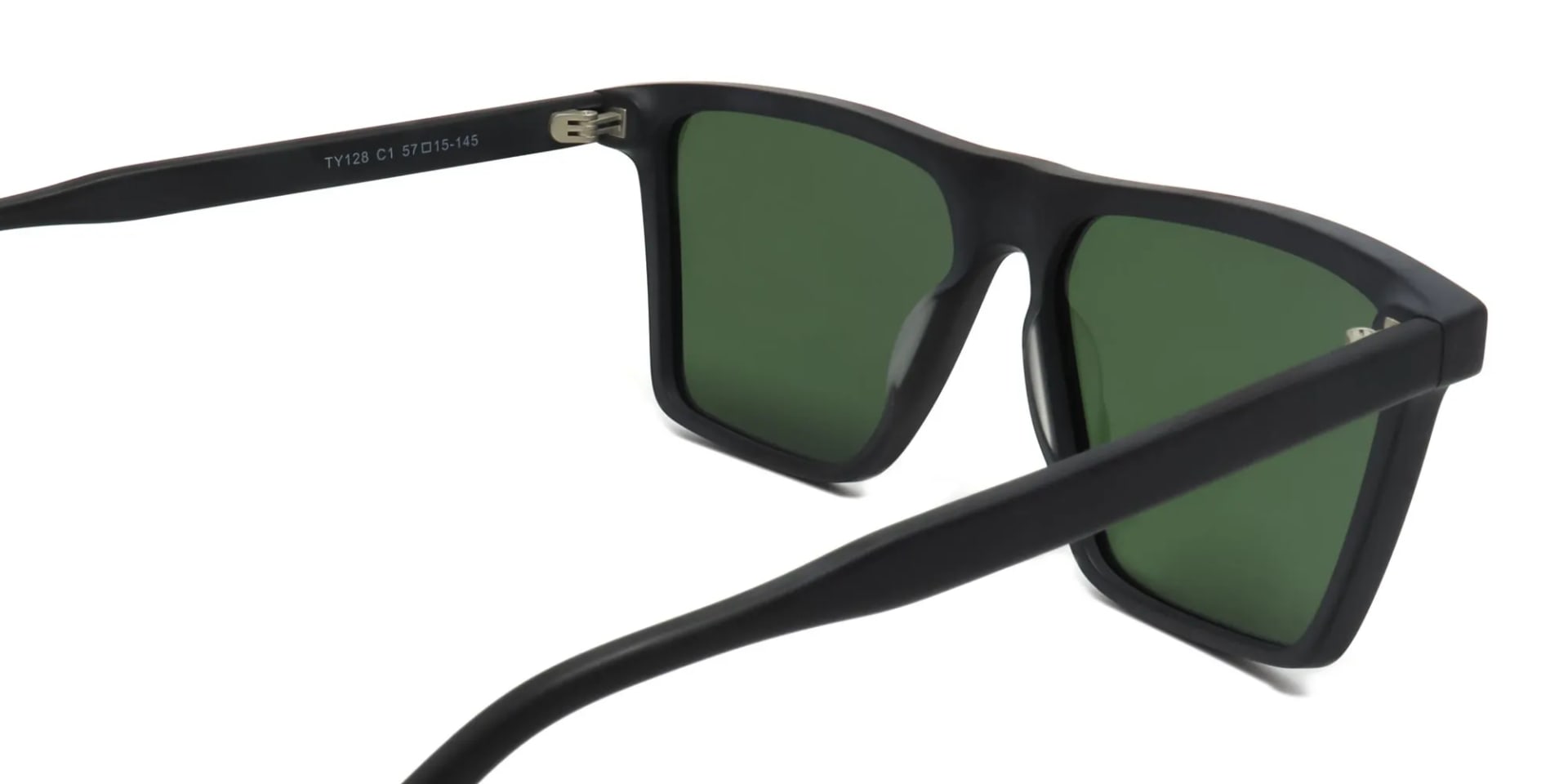 Black Square Frame Sunglasses-2
