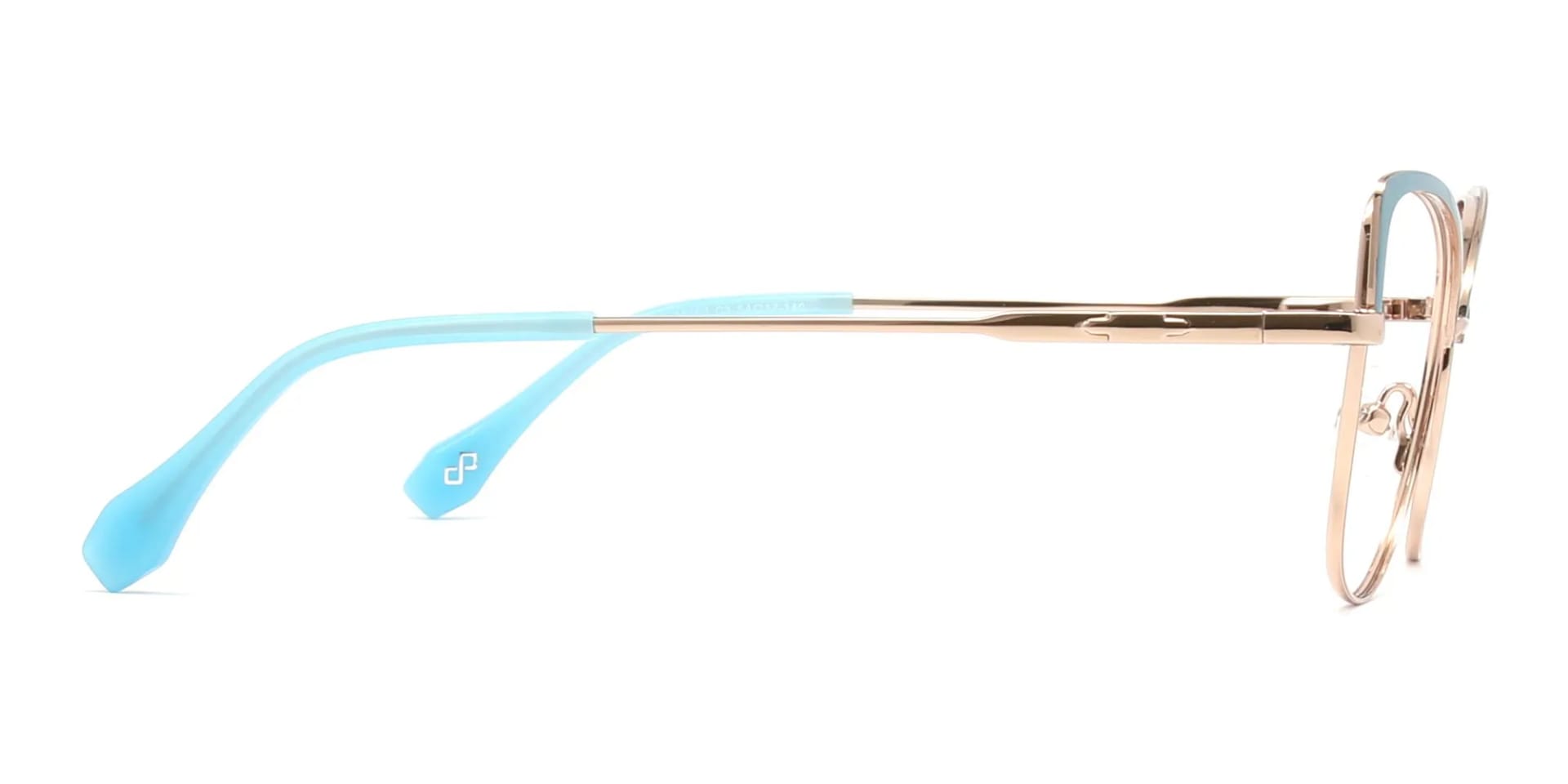 rose gold cat eye glasses-2