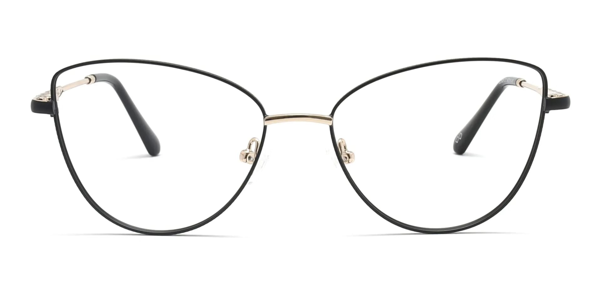 Black Cat Eye Glasses-2